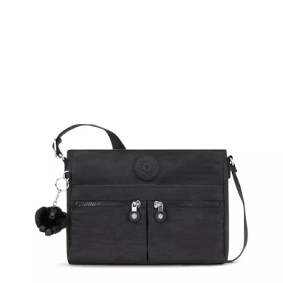 Image of Kipling New Angie Crossbody Bag, Black Noir