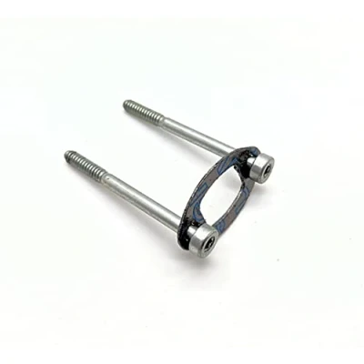 Image of Mountfield Genuine Stihl HS45 Petrol Hedge Trimmer Exhaust Muffler Stud &amp; Gasket Set