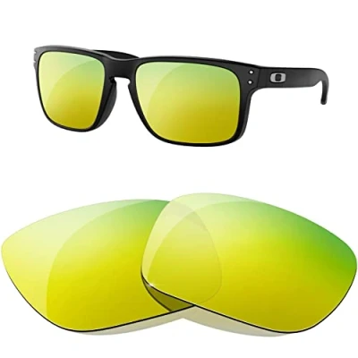 Image of HiCycle2 Polarized Replacement Lenses for Oakley Holbrook Sunglass Multi Options (Gold)