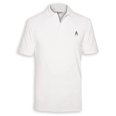 Image of Royal &amp; Awesome White Polo Shirts for Men, Golf Men