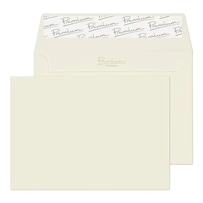 Image of Blake Business C6 114 x 162 mm 120 gsm Peel &amp; Seal Wallet Envelopes (35154) High White Wove Pack of 25