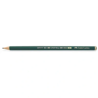 Image of Faber Castell Miscellaneous 9000 Graphite Pencil, 5H, For Art, Craft, Drawing, Sketching, Home, School, University, Colouring