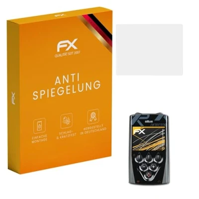 Image of atFoliX Screen Protector compatible with XP Detectors Deus Protection Film, anti reflective and shock absorbing FX Film (2X)