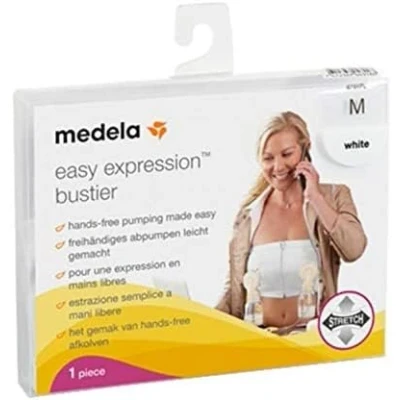 Image of Medela Women&#039;s Easy Expression Bustier For comfortable, hands free breast pumping, compatible with all pumps