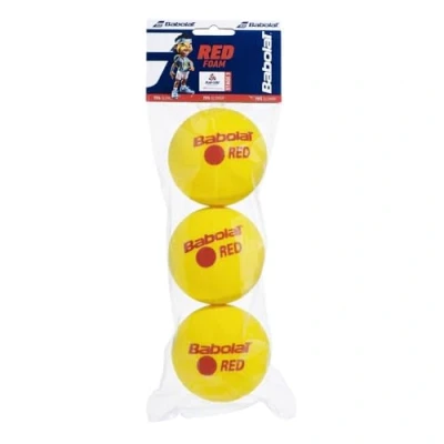 Image of BABOLAT RED FOAM X3 Ball Yellow (Amarillo), UNIQ