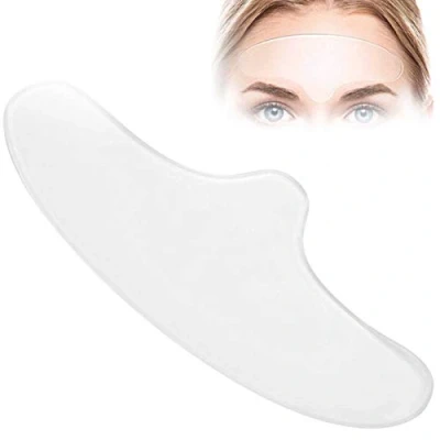Image of Forehead Patches for Wrinkles, Silicone Anti Wrinkle Patch, Self Adhesive Reusable Anti‑Aging Removal Sticker, Patches,for Smoothing Eye Frown Wrinkles