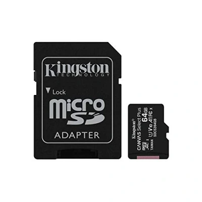 Image of Kingston 64GB microSDXC Canvas Select Plus Class 10 Flash Memory Card SDCS2