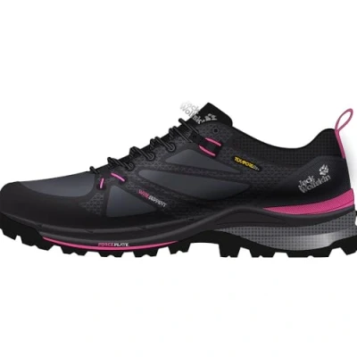 Image of Jack Wolfskin Women&#039;s Force Striker Texapore Low W Hiking Shoe, Phantom Pink 2023, 5 UK