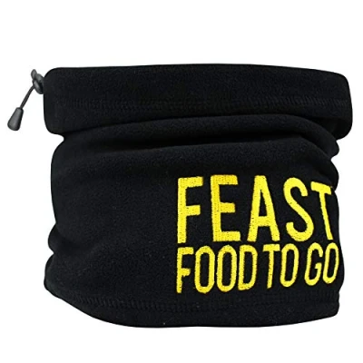 Image of TeddyTs Personalised Company Name Promotional Business Fleece Toggle Black Snood (Single Snood)