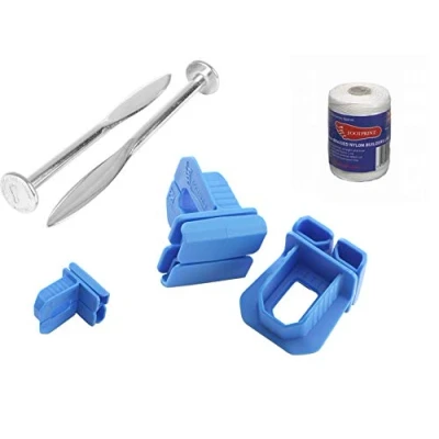 Image of Footprint 3pc Builders Kit Made in The UK Line Pins Building New Blocks TS PLASTERING