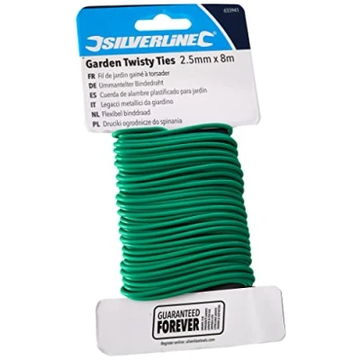 Image of Silverline Garden Twisty Ties 2.5mm x 8m
