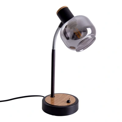 Image of Fumoso Desk Task Lamp Black 1xE14