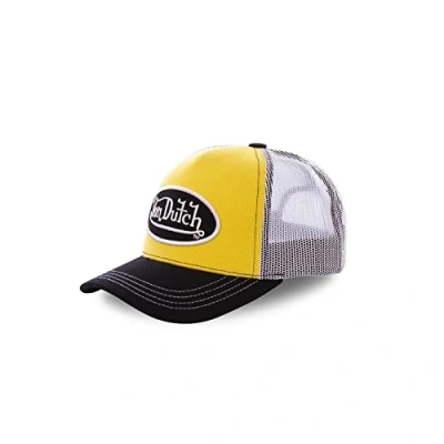 Image of Von Dutch Yellow Collared Caps, Yellow, One Size, Size