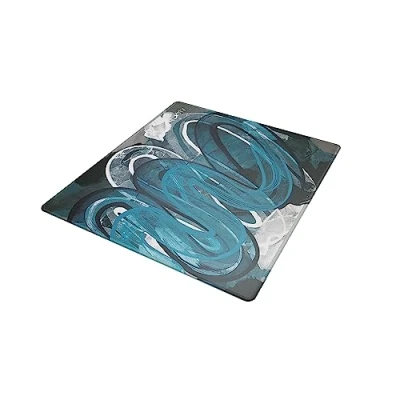 Image of Xtrfy GP4, Large Gaming Mouse Pad (460 x 400 4 mm), Glides Effortlessly with Flawless Control, Non Slip, Machine Washable, Street Blue Edition