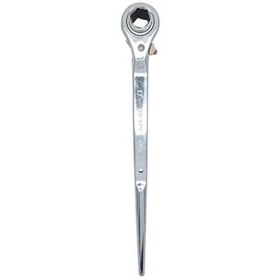 Image of 17 19mm Ratchet Podger Spanner Quick Release Tool Ratcheting Scaffold Wrench
