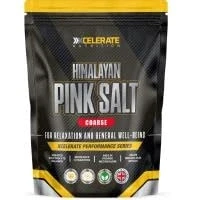 Image of Pure Pink Himalayan Salt Coarse Crystals 100% Natural Gluten Free Vegan Vegetarian Premium Quality by Xcelerate (1kg)