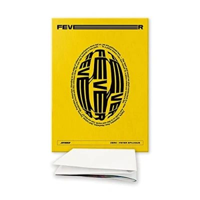 Image of ATEEZ ZERO: Fever Epilogy Album Z Version (Folded Poster), Gold, (Ateez FevEpi)