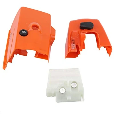 Image of TOPINCN Air Filter With Cover Mental Shroud Top for Stihl Ms260 026 Chainsaw Replacement Parts Accessories