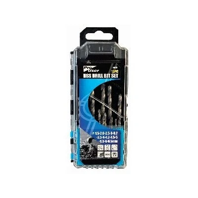 Image of 13pc 1.5 6.5mm Steel HSS Drill Bit Set By Pro User