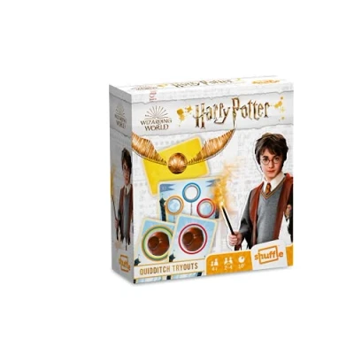 Image of Shuffle Harry Potter Quidditch Tryouts, Think Fast and Score Faster, For 2+ Players, Great Gift Kids Aged 4+