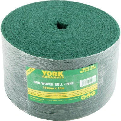 Image of York 150MMX10M Non woven Roll Fine G/Purpose Green