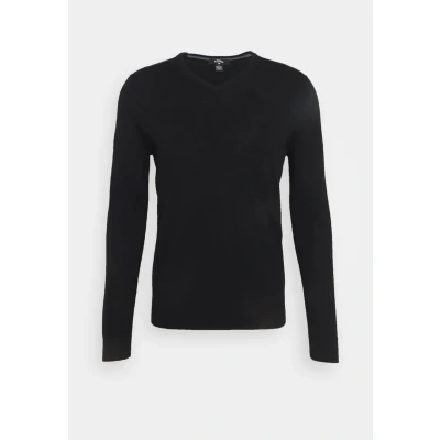 Image of Callaway Vneck Jumper, Men&#039;s, Size: Small, Black onyx