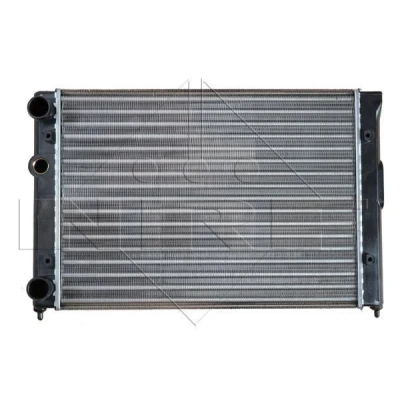 Image of 6N0121253, 6N0121253A, 6N0121253B Engine radiator NRF 58819 Aluminium 430mm 322mm 34mm Mechanically jointed cooling fins VOLKSWAGEN: GOLF 3