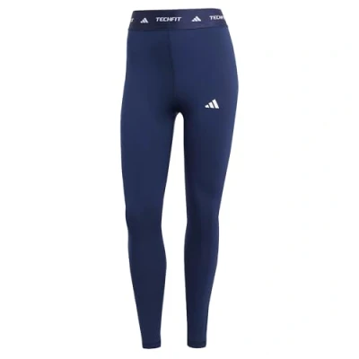 Image of adidas Performance Techfit Leggings, Women&#039;s, Size: Large, Legend ink