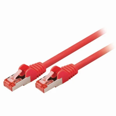 Image of Nedis Cat 6 S/FTP Network Cable RJ45 Male 7.5 m Red