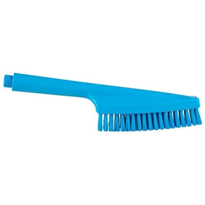Image of Vikan 7057 3 Hand Brush, Water Fed, FitsGardena and 1/2&quot; Coupling, Blue