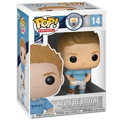 Image of Funko POP! Vinyl: EPL: Man City: Kevin De Bruyne Manchester City FC Collectable Vinyl Figure Gift Idea Official Merchandise Toys for Kids &amp; Adults Sports Fans