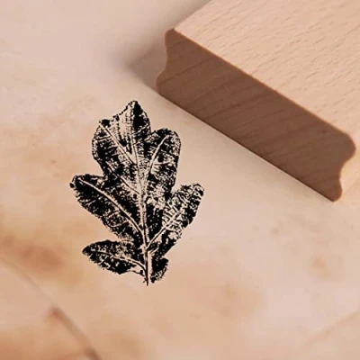 Image of Motif Stamp Oak Leaf Approx. 28 mm x 38