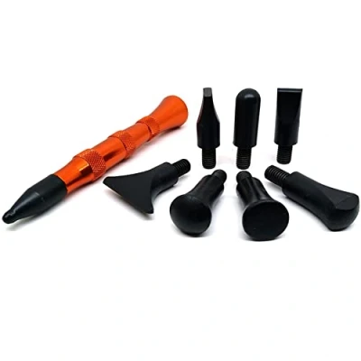 Image of WANYIG 8PCS Paintless Dent Removal Tap Down Tools s Rubber Hammer Car Auto Repair Tool Kits Knockdown