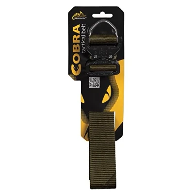 Image of Helikon Men&#039;s Cobra D Ring (FX45) Tactical Belt Olive Green size L (130cm)