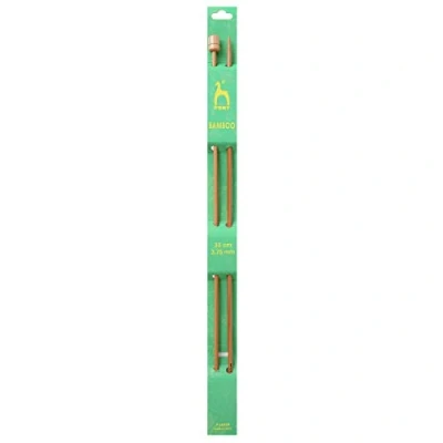 Image of Pony Single Ended Bamboo Knitting Pins, Multi Colour, 3.5mm