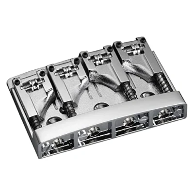 Image of Schaller 3D 4 Bass Bridge chrome