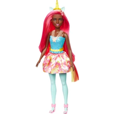 Image of Barbie Dreamtopia Yellow Unicorn