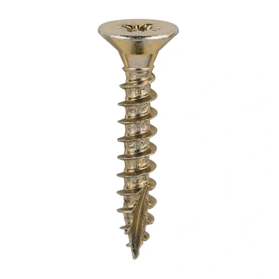Image of TIMCO Classic Multi Purpose Screws PZ Double Countersunk 5.0 x 30 Gold Box of 200
