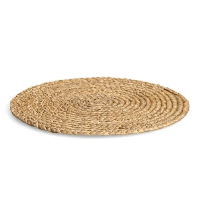 Image of Zeller 27033 Place Mat Water Hyacinth Diameter 38 cm Natural