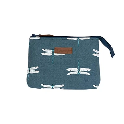 Image of Sophie Allport Dragonfly Canvas Makeup Bag
