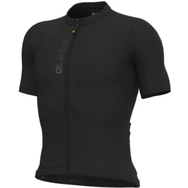 Image of Alé Cycling Men&#039;s Pragma Colour Block Short Sleeve Jersey, Black, M