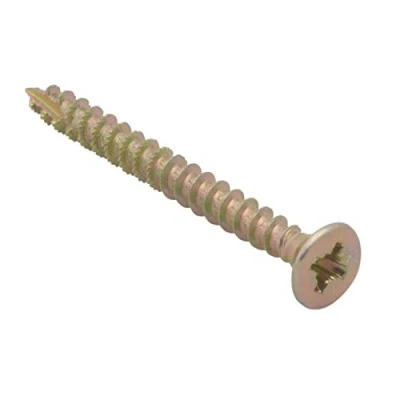 Image of Spectre Advanced Multi purpose Woodscrews 5.0 x 40mm Zinc Yellow Passivated Bulk Box 500