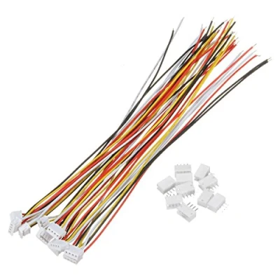 Image of TuToy 10 Sets Mini Micro Jst 1.5Mm Zh 4 Pin Connector Plug With Wires Cables 150Mm