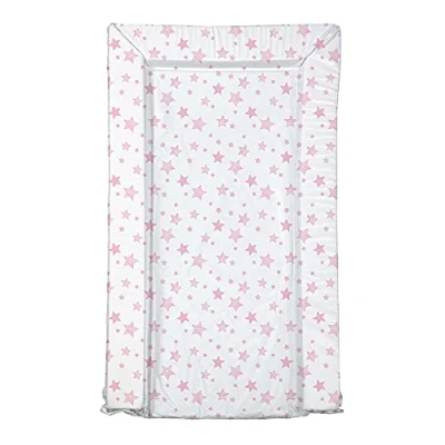 Image of East Coast Nursery Ltd Pink Star Changing Mat