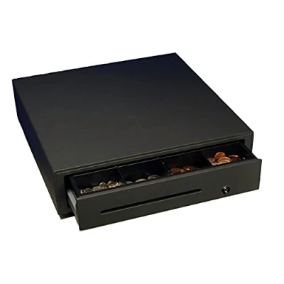 Image of Star Micronics CB 2002FN, 8/4, BLACK 410 x 415 114mm, Slide Out, 2002, 6 55555562, 554 207 (410 Coins:8, Notes:4, Receipt:1, incl.: RJ12 connection)