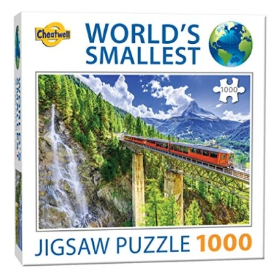 Image of Cheatwell Games World&#039;s Smallest 1000 Piece Puzzle Matterhorn