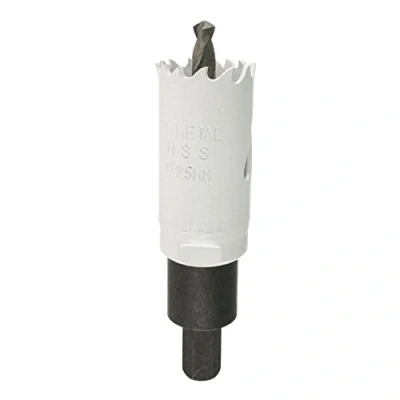 Image of 25mm HSS Hole Saw Holesaw Bi Metal Blade Cutter Drill And Adaptor Arbor