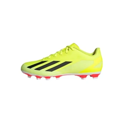 Image of adidas Performance X Crazyfast CLUB FXG Moulded stud football boots, Men&#039;s, Size: 8.5, Solar yellow 2/core black/footwear white Textile/synthetics