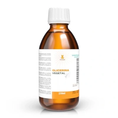 Image of 250 ml Oral and cosmetic glycerine (USP), Purity +98% (Vegetal glycerine). Edible glycerine, cosmetic, skin, hair. Natural glycerine.