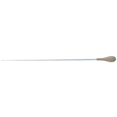 Image of GEWA 912322 Taktstock Holzgriff Modell 12 weiß lackiert weißbuche 45 cm